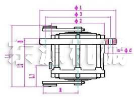 T05立式振動電機外形圖